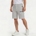 thumbnail image 2 of Men's Hiking Cargo Shorts Quick Dry Lightweight Summer Casual Shorts for Men Work Golf Outdoor 5 Pockets, M, 2 of 6