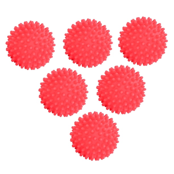 Bolas De Secador De Lavandería Reutilizables, Lavandería, Lavandería De Lavadora Alternativa De Tela De Tela De Lavandería, Suavizado Y Pelusa Para Lavadora, 6 Piezas