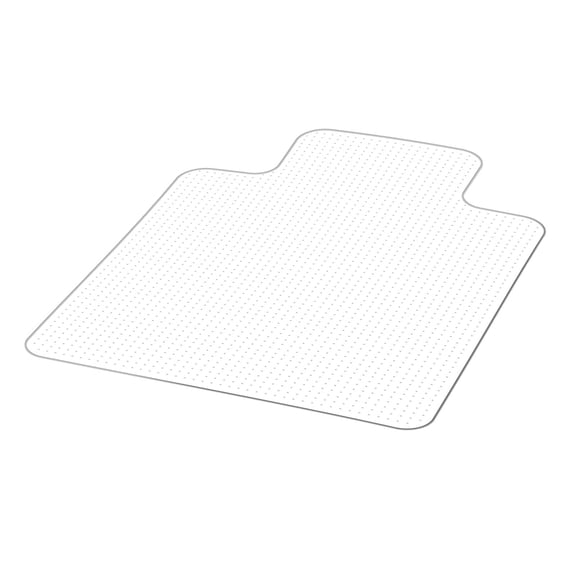 Clear Chair Mat for Low Pile Carpet,36x48 " Office Floor Protector with Lip,Non-Slip Studded Design for Smooth Gliding and Easy Cleaning,Home Desk Rug