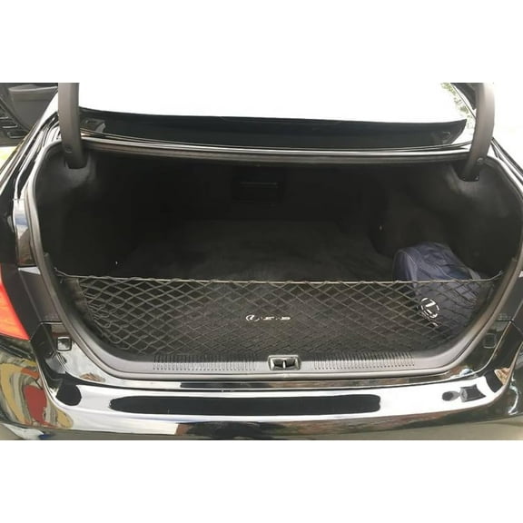 EACCESSORIES EA Trunk Organizer Cargo Net for LEXUS ES350 ES300h 2007-2018 – Envelope Style Cargo Net for Sedan – Premium Mesh Car Trunk Organizer Vehicle Carrier Storage – Compatible ES350 ES300h