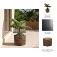 thumbnail image 5 of Sagebrook Home Modern Ceramic Planter - Elegant Decorative Vessel - Unique Home Accessory - Ideal for Indoor Gardening Enthusiasts, 5 of 11