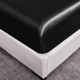 thumbnail image 3 of YAOMOBB Soft Mattress Topper Fitted Bed Sheet Full Size Soft Wrinkle Free Breathable Solid Color Mattress Protector, 3 of 7