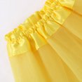 thumbnail image 5 of Tutu Skirts for Women Girls Adult Elastic 3 Layered Tulle Tutu Skirt with Sequin Stars Retro 80's Bubble Skirt Yellow, 5 of 7