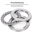 thumbnail image 3 of Axial Thrust Ball Accessories, Low Noise Axial Thrust Ball Bearing, Small for Single Column Convex Track 51109 Bearing Steel, 3 of 7