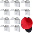 thumbnail image 1 of 10 Pcs Hat Hanger Organiser, Cap Organizer Wall Baseball Cap Holder, 1 of 4