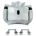 thumbnail image 6 of TRQ Front Brake Pad & Rotor Kit Brake Caliper Brake Pads Brake Rotor Ceramic Premium G-Coated Fits Select 2007-2012 Chevrolet Malibu 2007-2010 Pontiac G6 2007-2009 Saturn Aura, 6 of 6