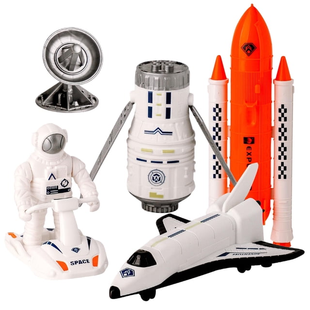 Kit Wbzle Space Explorer de juguete para transbordadores de exploración espacial