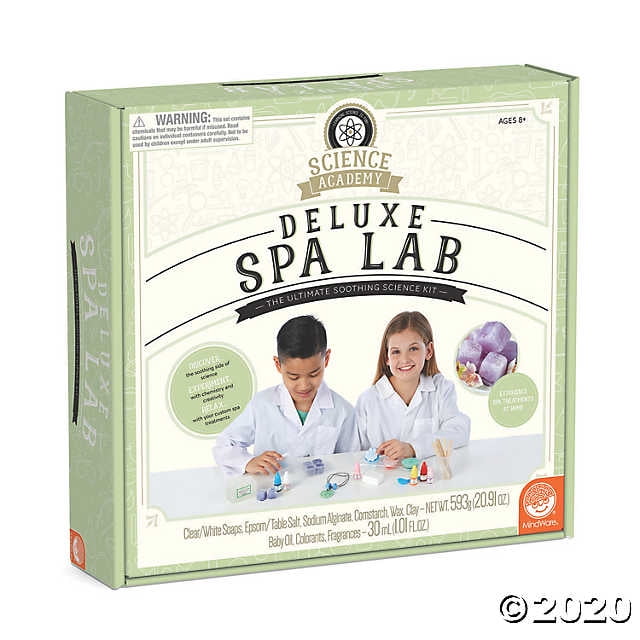 MindWare Science Academy Deluxe Spa lab Kids & Teens Create 4 spa
