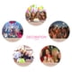 thumbnail image 4 of FELTECHELECTR NUOLUX - Decoraciones para fiestas de cumpleaños para niños y adultos. Divertidos sombreros de fiesta., 4 of 7