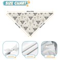 thumbnail image 6 of Dog Bandana 1 Pack,Highland Cow Cactus Triangle Pattern Bandanas for Dogs,Cat Bandana,Small/ Large Dog Bandana 2 Size,Dog Bandanas, 6 of 6