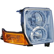 Angle View: Dorman 1592173 Passenger Side Headlight Assembly for Specific Jeep Models