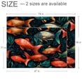 thumbnail image 2 of Fish Polyester Right-Angle Floor Mat for Comfort and Style - Durable Mat for Home and Office Use, 2 of 6