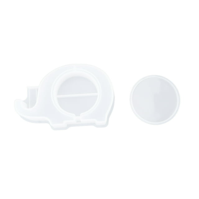 Molde de hucha de silicona con forma de Animal, resina epoxi, pegamento en forma de gota, adorno decorativo artesanal, elefante
