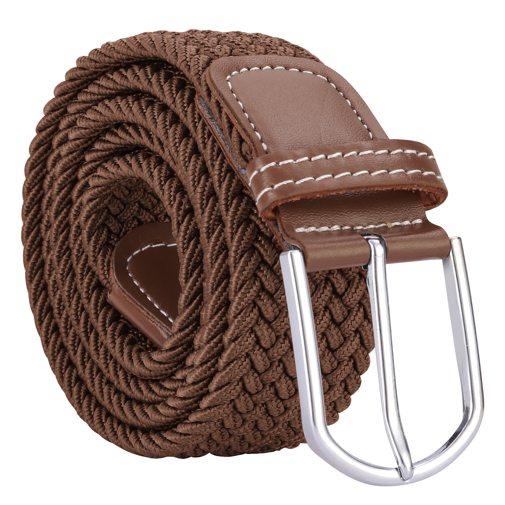Enduring Stretch Woven Belt Elastic Casual Woven Sport Golf Braided Belts 