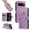 Purple, variant on Allyechgroup Wallet Case for Apple Google Pixel 7, Butterfly Floral Embossed Premium PU Leather Shockproof Flip Stand Cards Slots Hand Wrist Phone Case for Apple Google Pixel 7, Purple