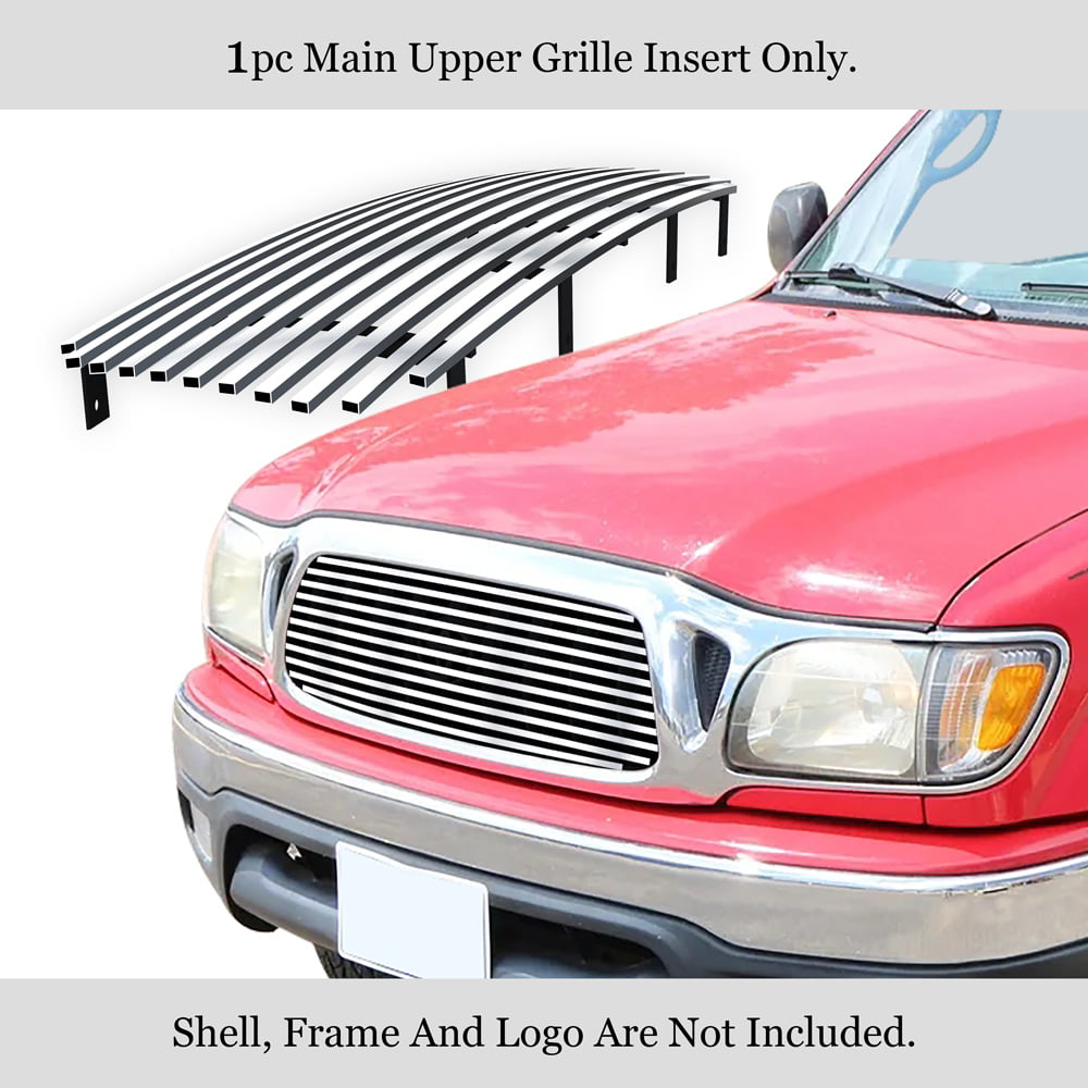 APS Compatible with 98-00 Toyota Tacoma Regular Model Main Upper Billet Grille Insert T66563A 
