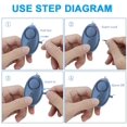 thumbnail image 3 of Alarma personal, llavero de alarma de pánico, sirena de autodefensa de pánico, alarma de seguridad de 140DB con luz LED para mujeres, niñas y personas mayores Sincero  Hogar, 3 of 6