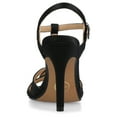 thumbnail image 3 of Journee Womens Valry Woven T-Strap Stiletto Dress Sandals, Widths Available, 3 of 9