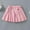 Pink, variant on Qingpeng Womens Mini Skirt Pleated A-Line Stretchy Casual Short Skirts Summer Cotton Dress