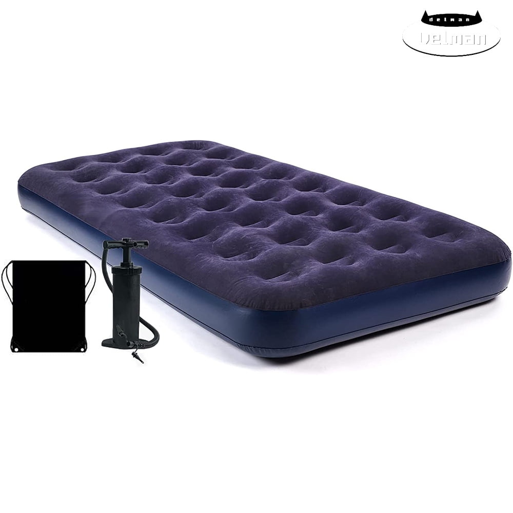 Double Camping Air Mattress,Raised Inflatable Air Bed
