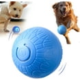 thumbnail image 1 of Juguete para perros con movimiento automático, pelota interactiva que rebota con modos de vibración y salto para jugar en interiores y exteriores, limpiar los dientes y estimular la mente, 1 of 7