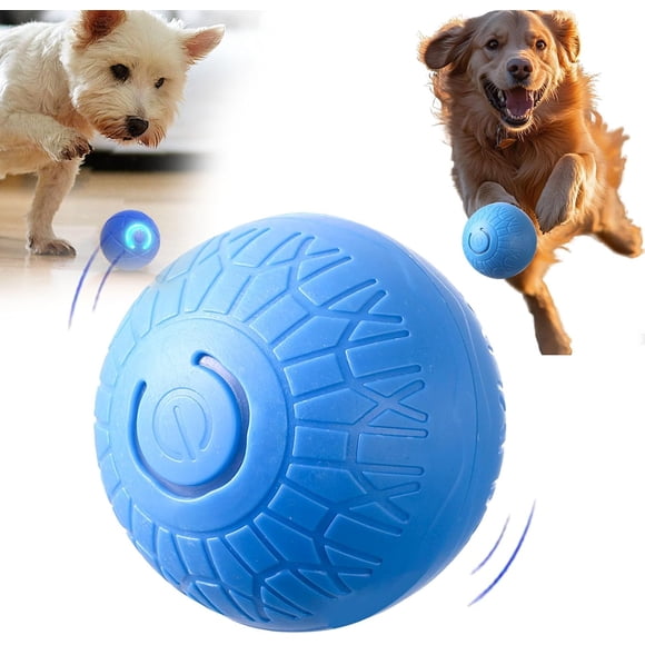 Juguete para perros con movimiento automático, pelota interactiva que rebota con modos de vibración y salto para jugar en interiores y exteriores, limpiar los dientes y estimular la mente