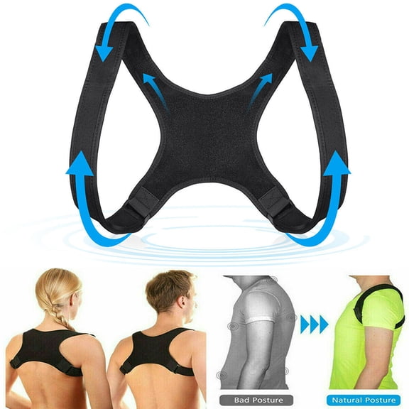 SPRING PARK Posture Corrector Belt for Men and Women,Adjustable Shoulder Back Humpback Spine Support Belt