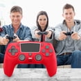 thumbnail image 4 of Controlador inalámbrico 600mA Batería recargable Gamepad inalámbrico para PS4/PS3/PC FLhrweasw Nuevo, 4 of 9