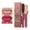 B, variant on Lip Gloss, Lipliner, Matte Velvet Lip Gloss and Precise Lipliner Set, Long-Lasting Liquid Lipstick with Smooth Application and Seamless Color Blend