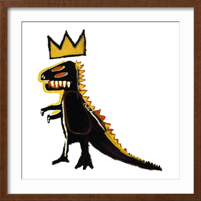 バスキア 「 Pez Dispenser,1984」額付き 高級アートプリント バスキア