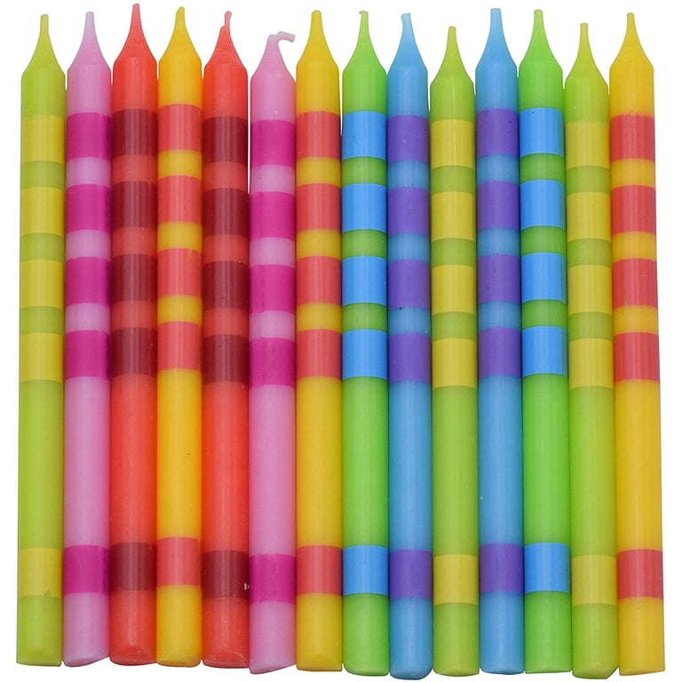 Ner Mitzvah Multicolor Dripless Hanukkah Candles, 45-Pack photo 4