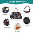 thumbnail image 3 of FORMRS Insulated Lunch Bag for Work School Unisex Large Capacity Cooler with Shoulder Strap, Zodiac Stars, 3 of 6