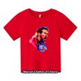 thumbnail image 3 of Camiseta del mismo estilo de Messi para niños, camiseta 3d Que Mira Bobo, nuevas camisetas de verano para niñas, camisetas casuales de moda para niños, camiseta de manga corta, superventas, 3 of 5
