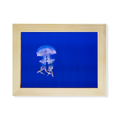 thumbnail image 1 of Ocean medusas ciencia naturaleza foto Escritorio de madera Arte Pintura 6x8 pulgadas marco de foto foto, 1 of 4