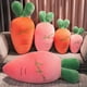 thumbnail image 3 of Juguete de zanahoria relleno, almohada de zanahoria, cojín de peluche para dormir, cojín de zanahoria para abrazar, juguete de peluche, 3 of 7