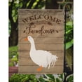 thumbnail image 3 of Sebastopol Goose Welcome Garden Flag, 3 of 3