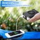 thumbnail image 4 of Ventilador portátil con clip para cintura 4 en 1 - 10000 mAh con batería 18 h de larga duración USB recargable ventilador de cinturón personal y 3 velocidades 7,01 m/s fuerte flujo de aire v, 4 of 5