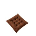 thumbnail image 4 of Tuvgenk Seat Cushions Office Brown Pressure Relief Seat Cushion Pillow Polyester Comfortable Square Soft Chair Pad Home Use, 4 of 5