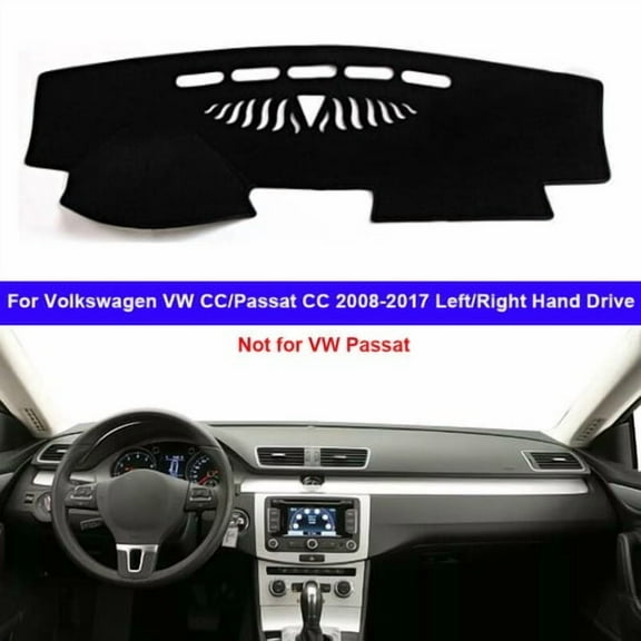 Car Dash Mat Dashboard Cover Carpet For Volkswagen VW CC Passat CC 2008 - 2017