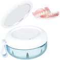 thumbnail image 1 of MesaSe Boîte de Rangement pour Prothèses Réutilisable Portable en Silicone Durable avec Trous de Ventilation Premium Étanche pour Maison Voyage Bureau, 1 of 10
