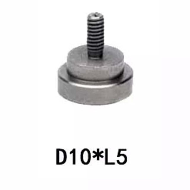 BTOER Flat Point Contact Points For Dial Thick Gauge Dial Indicator Depth Gauge Threaded Shanks M2.5 D10/D15/D20 Depth Measure Tools