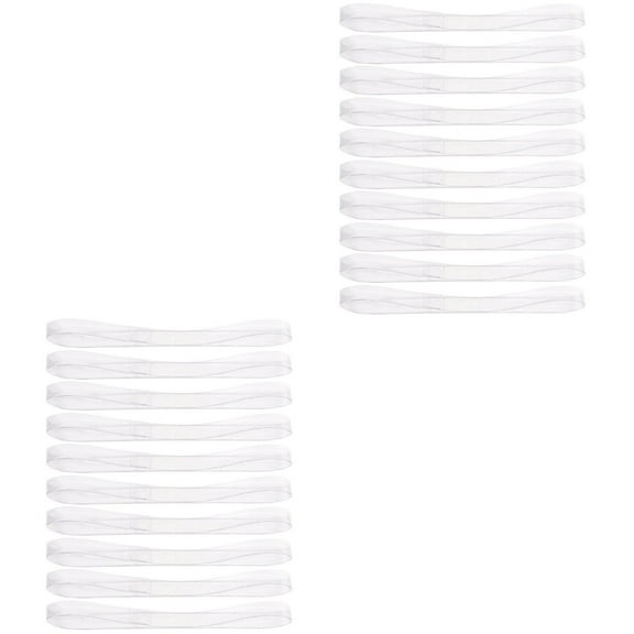 2 Count Shoelaces for High Heel TPU High-heels Elastics Protectors Shoes Women's Transparent