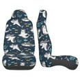 thumbnail image 5 of Haiem Friendly Sharks Printed Car Seat Covers Set of 2, Universal Fit Car Seat Covers,Protective Seat Covers,Comfortable Car Seat Covers, Easy Installation Seat Covers, Vehicle Seat Covers, 5 of 9