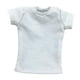 thumbnail image 4 of Camiseta de moda a escala 1/12, ropa para muñecas, para figuras femeninas de 12 pulgadas, para vestir el cuerpo. Blanco, 4 of 9