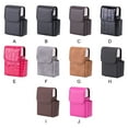 thumbnail image 4 of Billuyoard Pitillera multiusos de PU para tarjetas de visita y cigarrillos fabricada con estuche para tarjetas de visita de PU Almacenamiento y organización del hogar Gris liso, 4 of 6