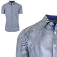 thumbnail image 2 of Mens Short Sleeve Casual Dress Shirts Slim Fit Button Down, 2 of 3