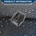 thumbnail image 6 of Unique Bargains 3 Pin Fog Light Assembly Connector Plug Female Wire Terminal Connector for Honda for Acura 1 Set, 6 of 6