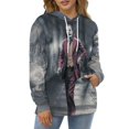 thumbnail image 4 of Joker Hoodies for Men Women, Unisex Hooded Sweatshirt, Oversized Pullover with 3D Print, Casual Loose Fit Hoodie, S-6XL, 4 of 8