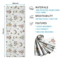 thumbnail image 2 of Fairy Princess Carriage Pattern Hot Yoga Mat Towel Non Slip for Hot Yoga - Quick-Drying Yoga Mat Cover with 4 Corner Pockets with Travel Bag - Hot Yoga Towel Non Slip 74"x26", 2 of 6