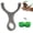 zqq250822-HAILANG, variant on Clianle Slingshot, Metal Slingshot, Hunting Slingshot with High Elasticity Launch Strap, Adult Outdoor Shooting Catapult